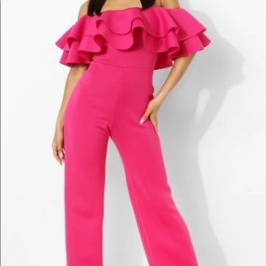 Off the Shoulder Jumpsuit
